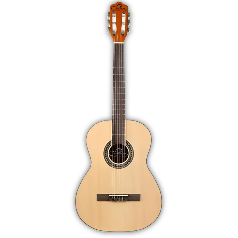 GUITARRA ELECTROACUSTICA 39' NATURAL SEVILLANA ULTRA DELGADA - 5