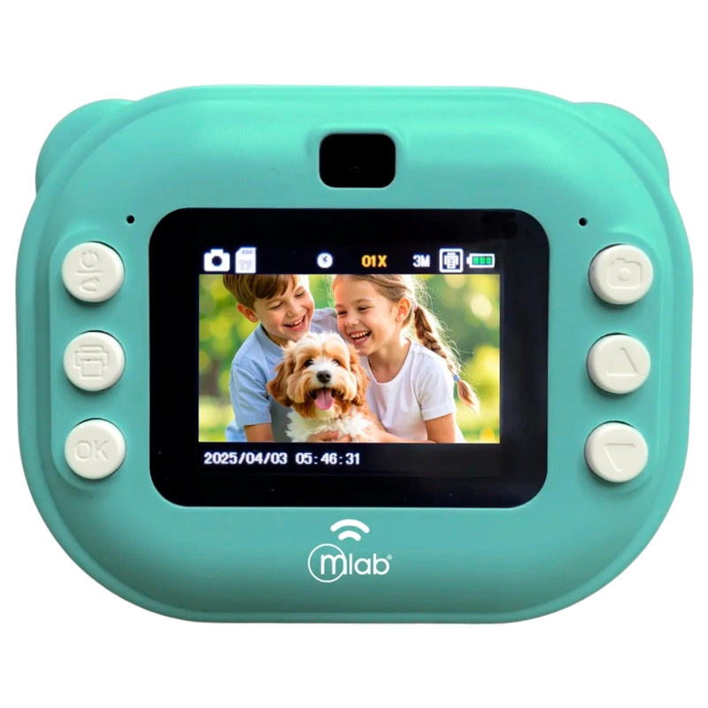 CAMARA INSTANTANEA KINDER KIDS MY LIL MLAB  8MPX  B & N - 1