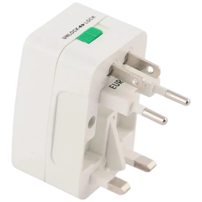 ADAPTADOR DE CORRIENTE UNIVERSAL PARA VIAJE (4EN1) 110V/220V - 3