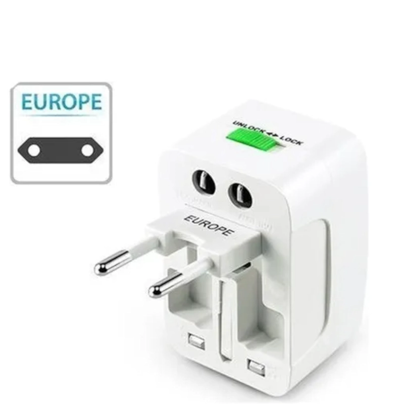 ADAPTADOR DE CORRIENTE UNIVERSAL PARA VIAJE (4EN1) 110V/220V - 7