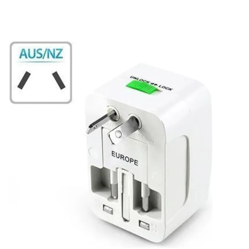 ADAPTADOR DE CORRIENTE UNIVERSAL PARA VIAJE (4EN1) 110V/220V - 8