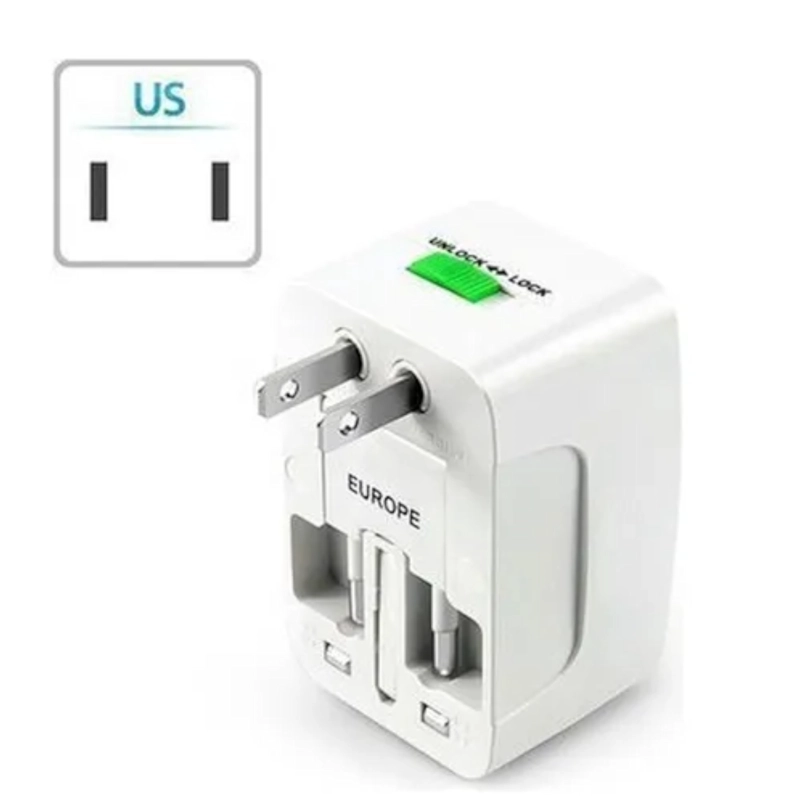 ADAPTADOR DE CORRIENTE UNIVERSAL PARA VIAJE (4EN1) 110V/220V - 9