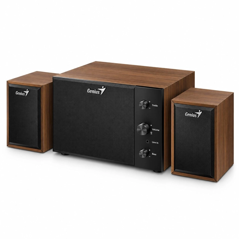 SUBWOOFER MULTIMEDIA AUDIO STEREO 2.1  AUX IN 3.5MM SW-350 - 3
