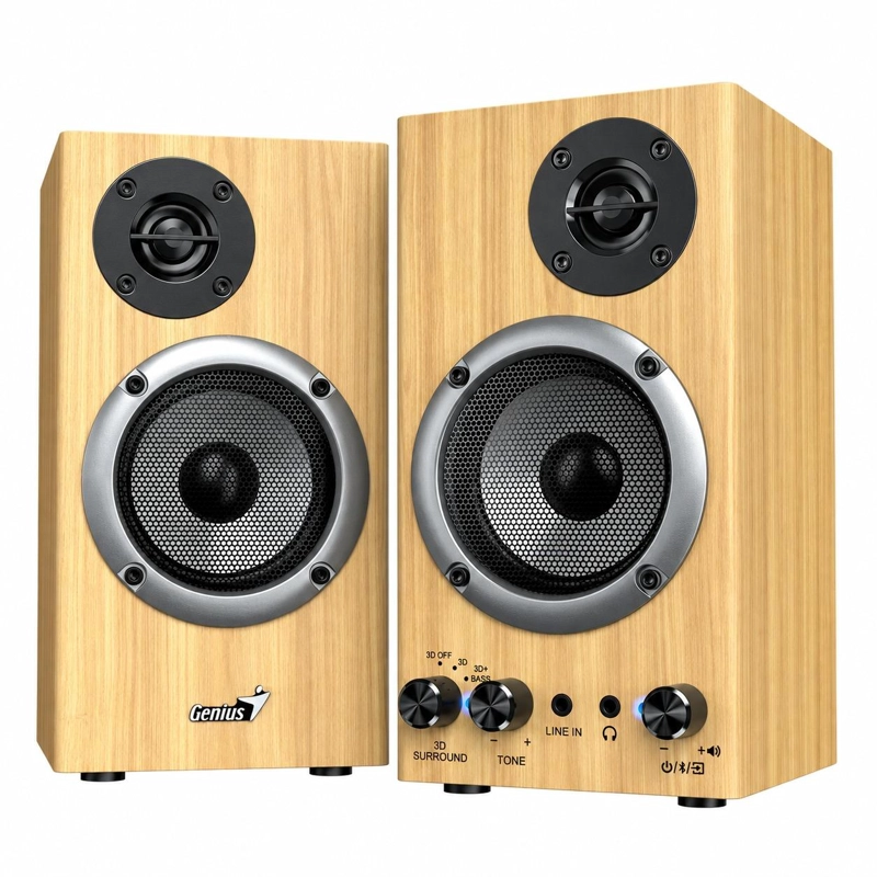 PARLANTES MONITORES STEREO 20W AUDIO3D HF520 BLUETOOTH - 1