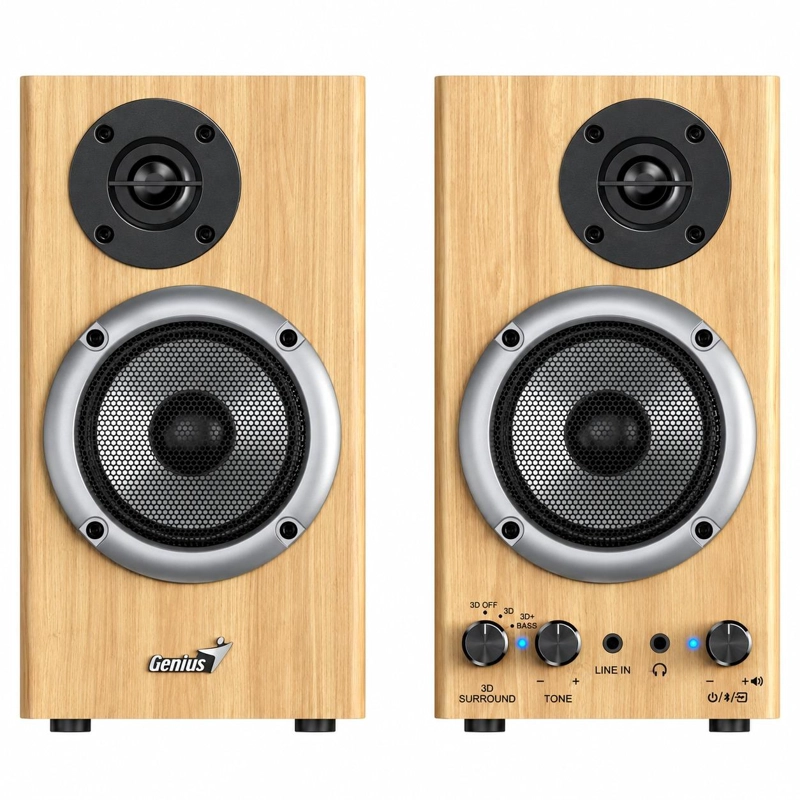 PARLANTES MONITORES STEREO 20W AUDIO3D HF520 BLUETOOTH - 2