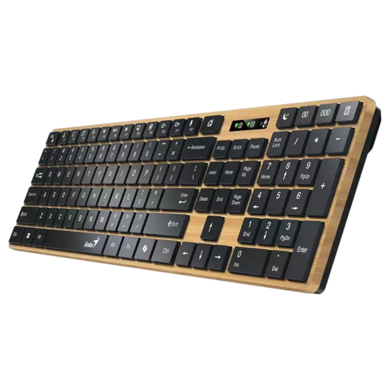 TECLADO DUAL WIRELESS BLUETOOTH + USB 2G SLIMSTAR COPILOT AI - 4