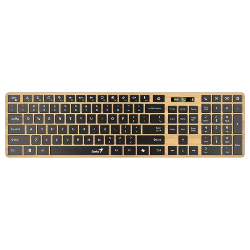 TECLADO DUAL WIRELESS BLUETOOTH + USB 2G SLIMSTAR COPILOT AI - 7