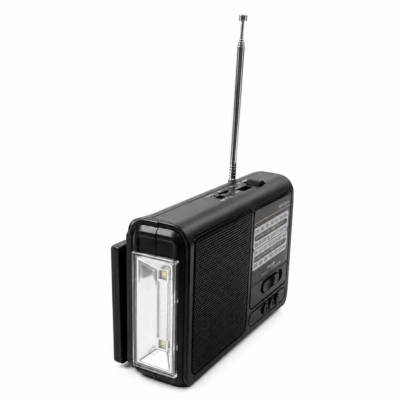 RADIO SOLAR RECARGABLE MULTIBANDA AM/FM/ SW/MP3/SD/ LINTERNA - 3