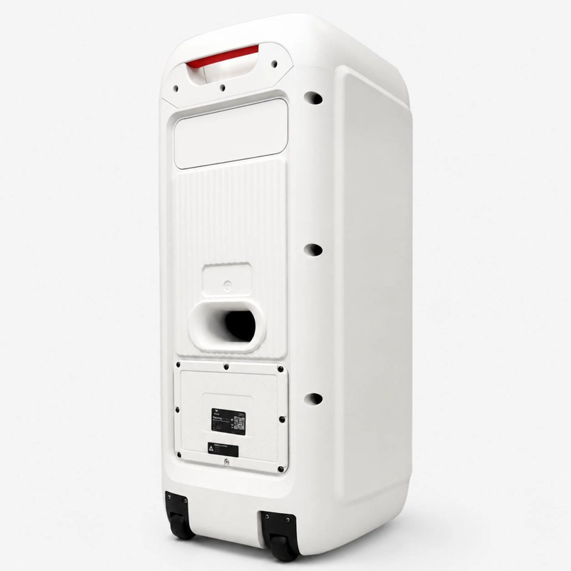PARLANTE KARAOKE 10' FLAMING POWERBASS MICWIRELESS 75W WHITE EDITION TWS BLUETOOTH - 3