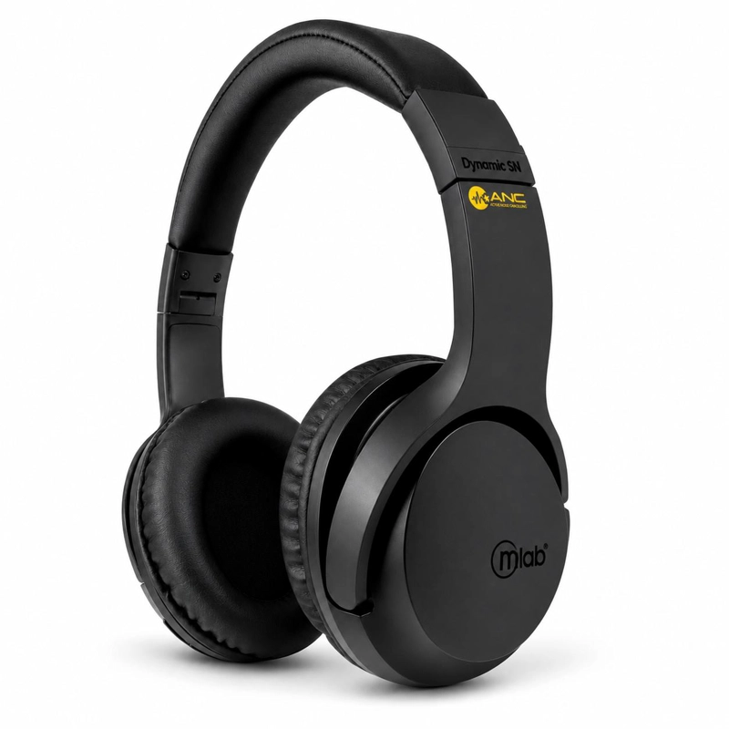 AUDIFONOS ANC BLUETOOTH DYNAMIC STOP NOISE CONFORT BLACK 32H - 3