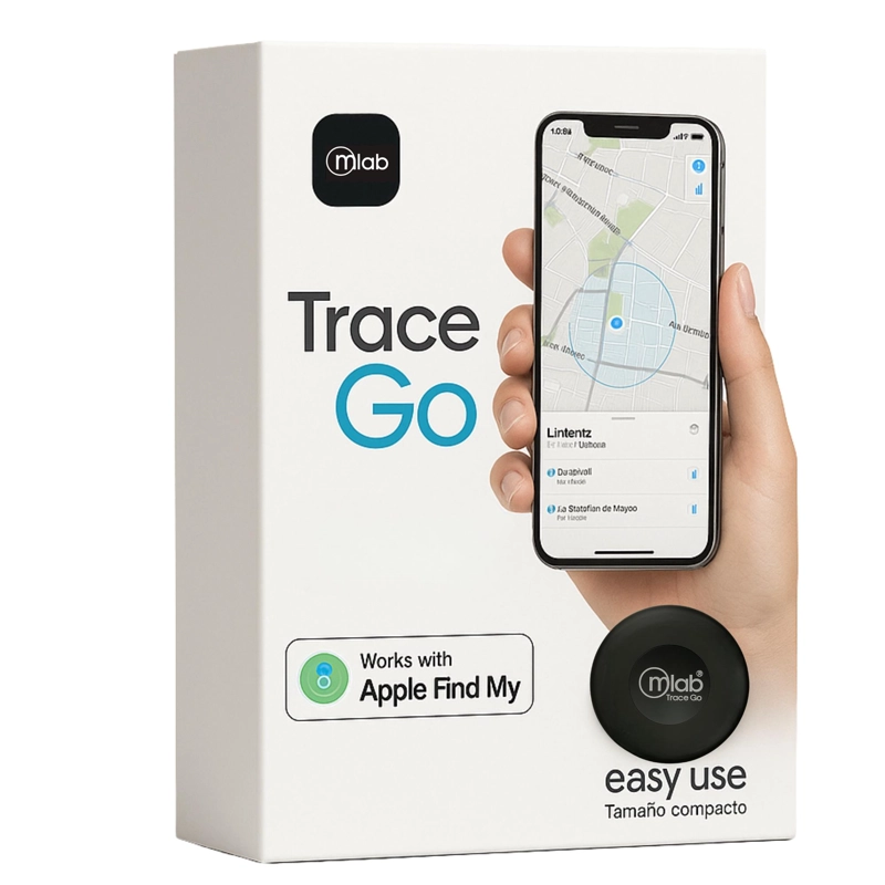 GPS MFI RASTREADOR MULTIUSO COMPATIBLE PARA APPLE FIND MY - 1
