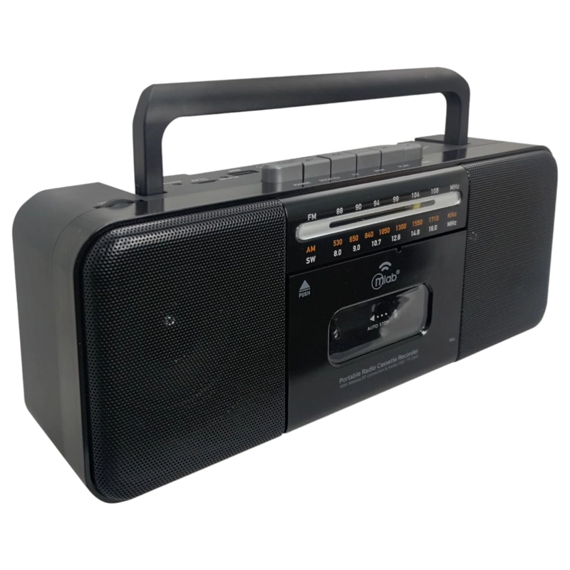 RADIO AM/ FM/ BT/ MP3/ BLUETOOTH  CON CASSETTE CF-28  OLD TIME 1980'S - 5