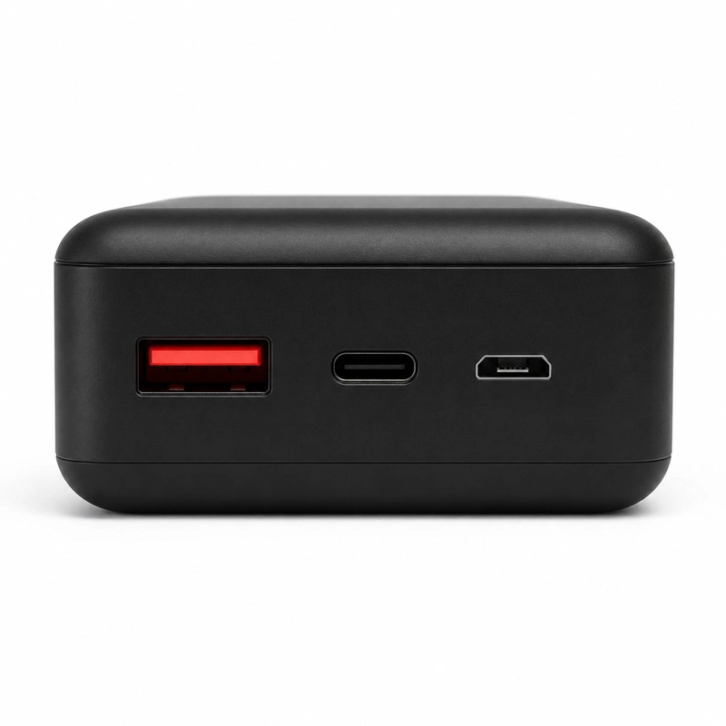 POWERBANK ULTRA RAPIDO DE 30.000 MAH MULTIPUERTOS BLACK - 6