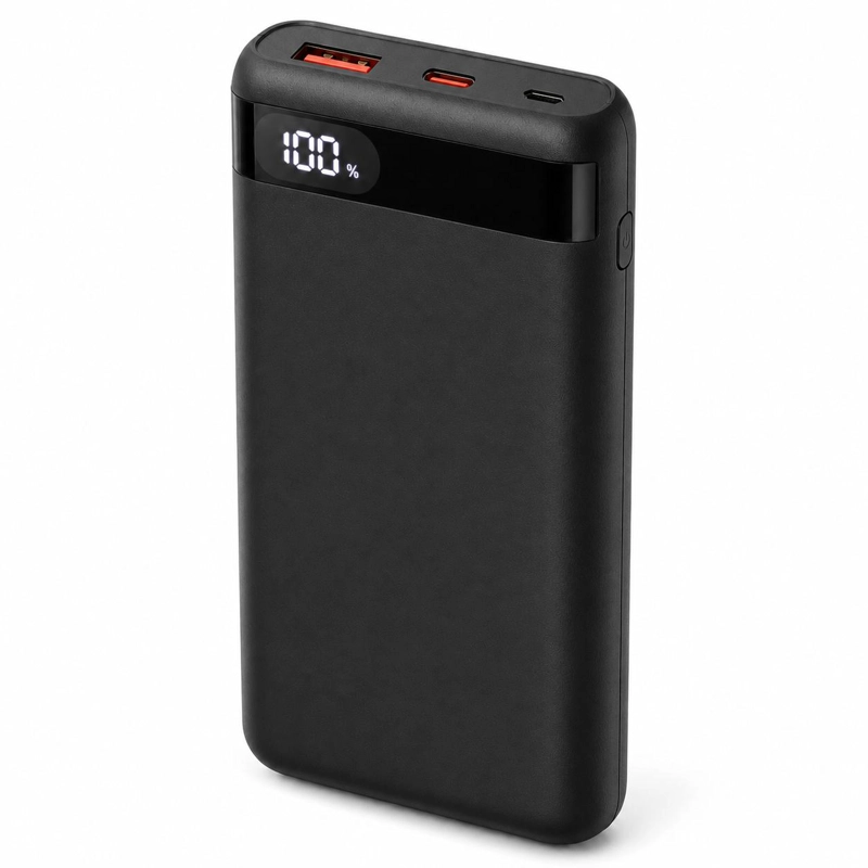 POWERBANK ULTRA RAPIDO DE 30.000 MAH MULTIPUERTOS BLACK - 8