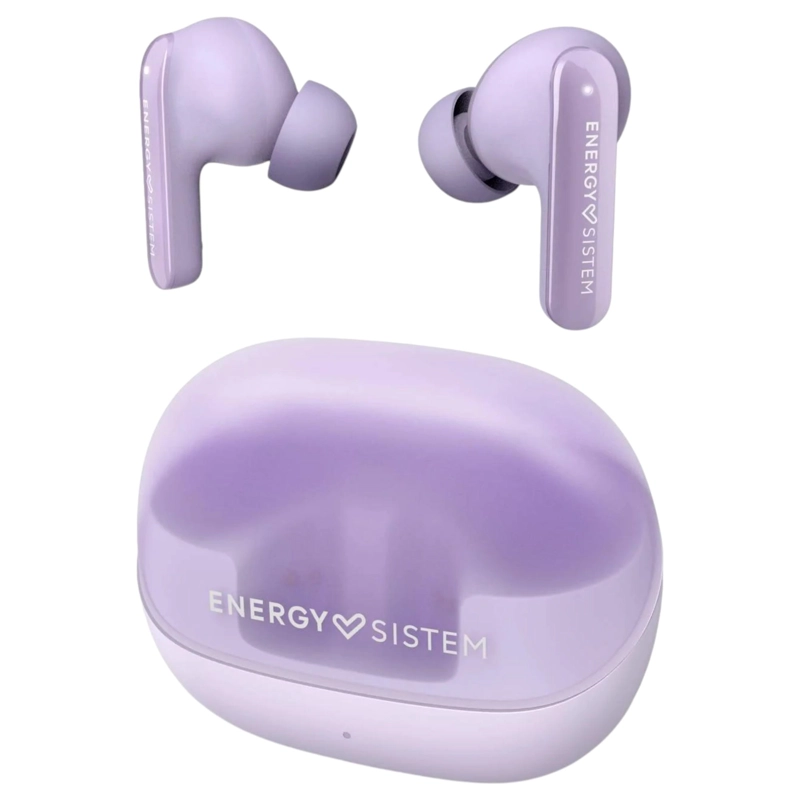 AUDIFONOS ENERGY SISTEM TWS SERENITY ANC VIOLET 25H AUTONOMY - 4