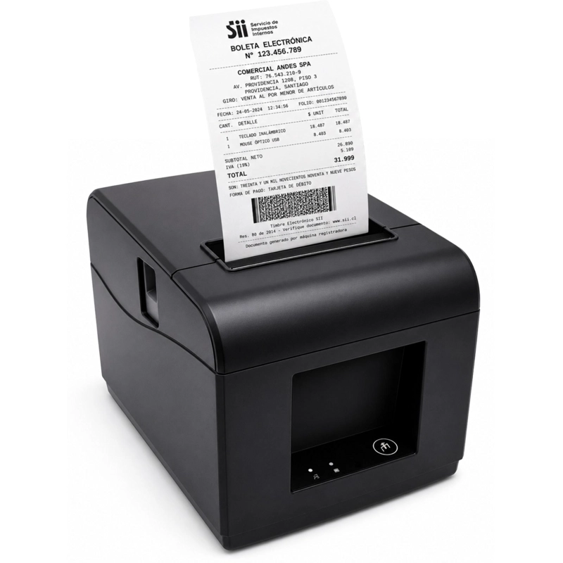 IMPRESORA TE RMICA BLUETOOTH 80MM  MULTIPLATAFORMAS 230MM / S - 1