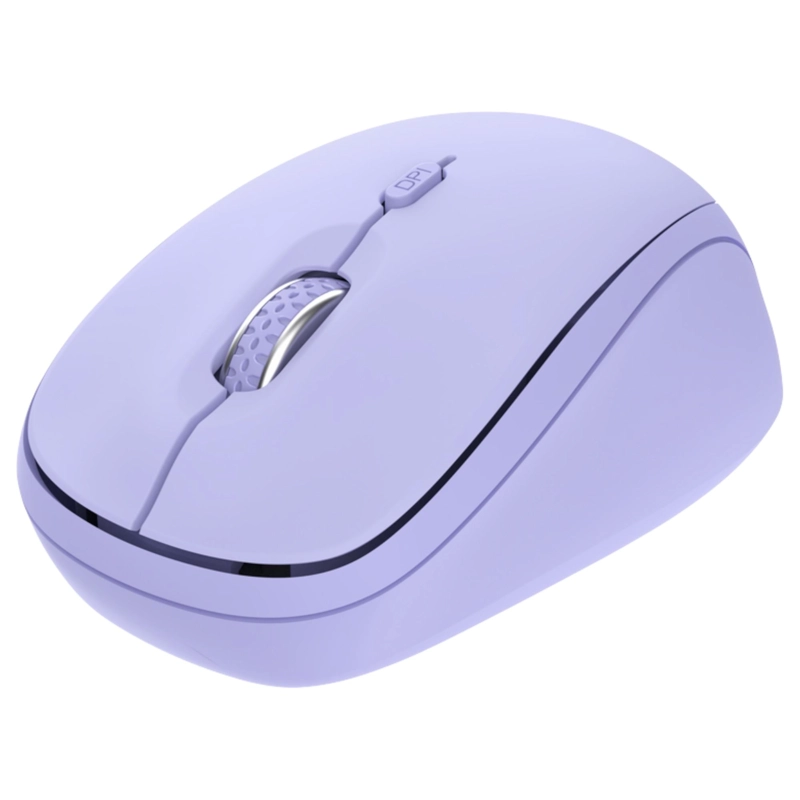 MOUSE INALAMBRICO TRUST YVI+ PURPURA MULTI-DISPOSITIVOS - 2