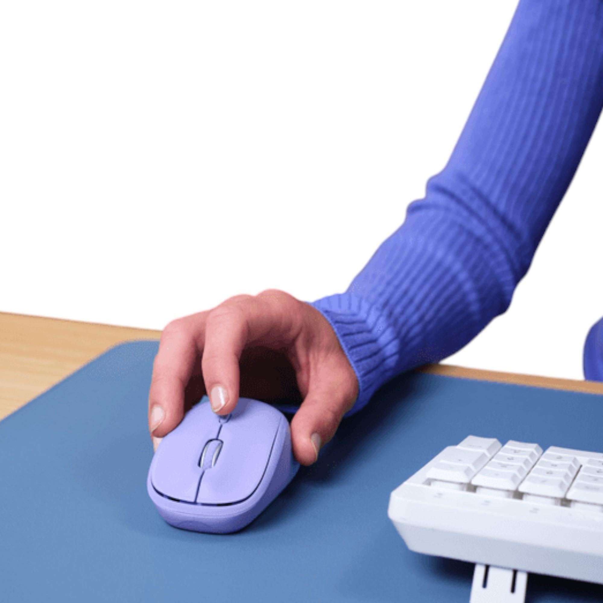 MOUSE INALAMBRICO TRUST YVI+ PURPURA MULTI-DISPOSITIVOS - 8