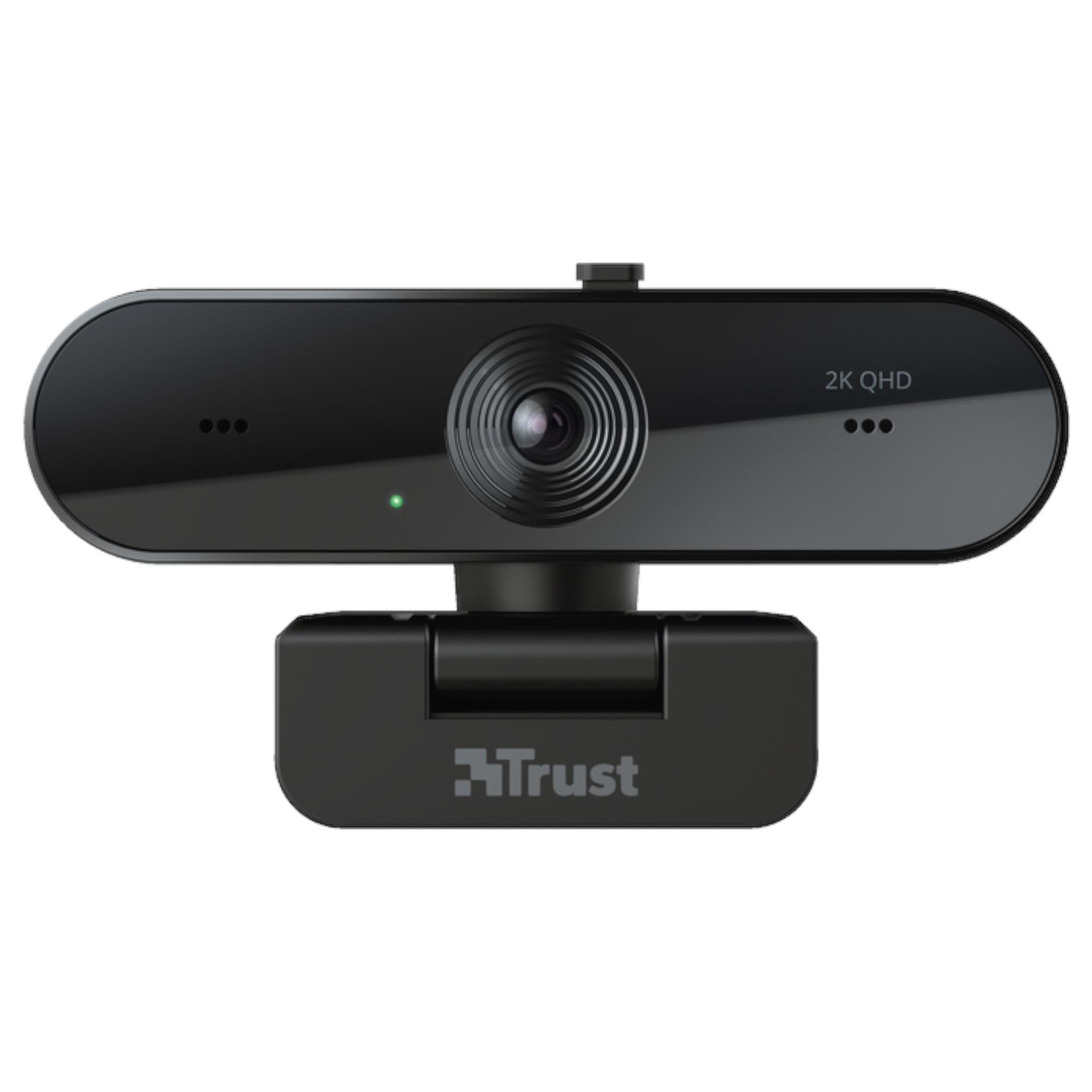 WEBCAM QHD 2K PROFESIONAL TRUST TAXON BLACK MUILTIPLATAFORMA - 3