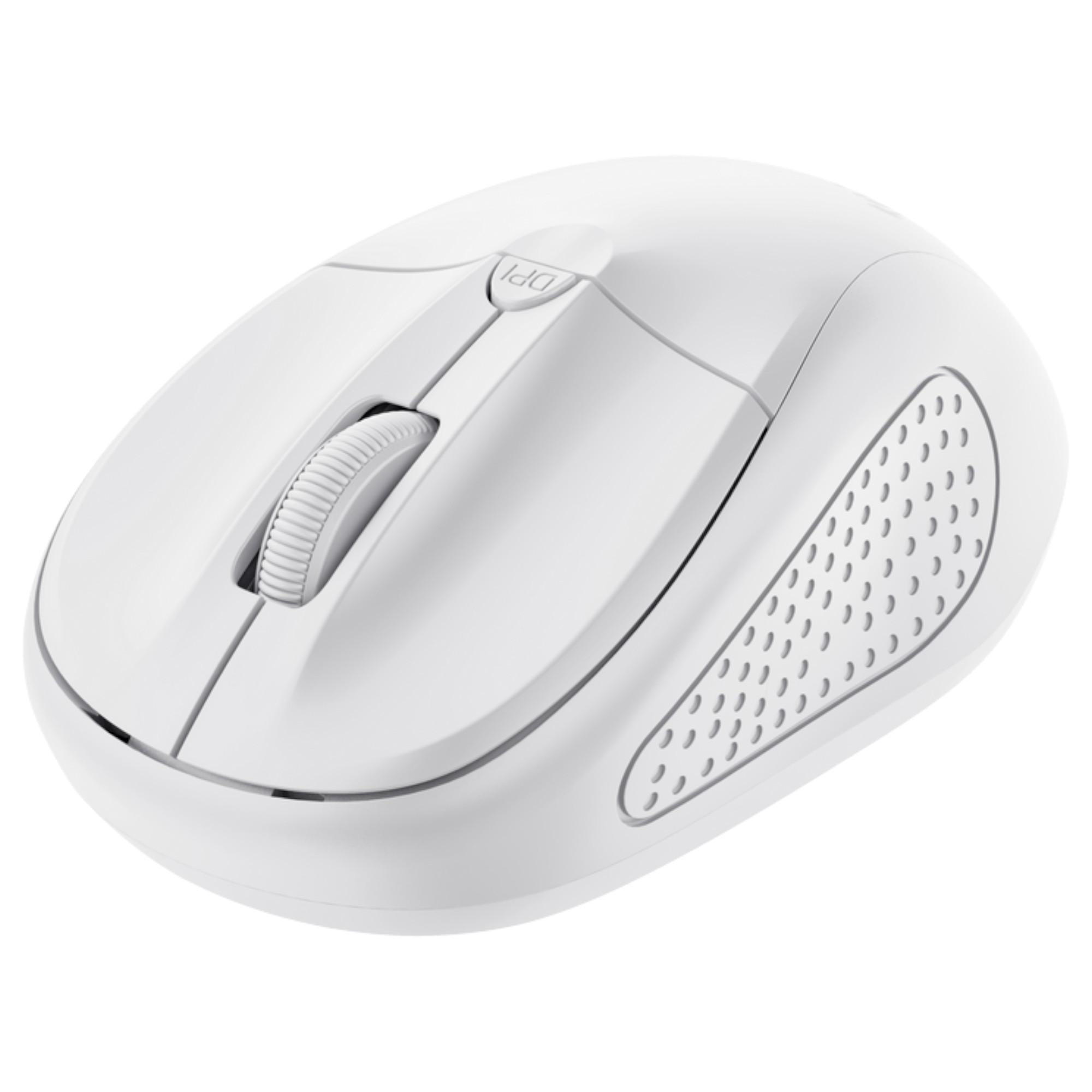 MOUSE INALAMBRICO TRUST PRIMO  2.4GHZ WHITE - 2