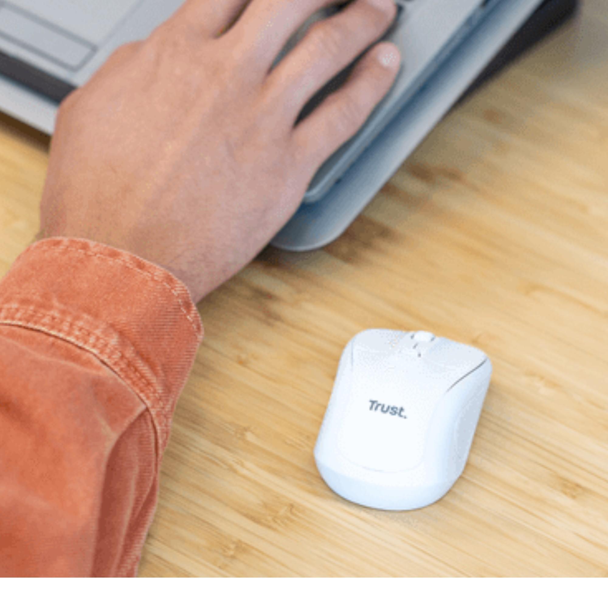 MOUSE INALAMBRICO TRUST PRIMO  2.4GHZ WHITE - 7