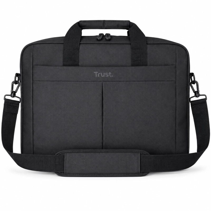 BOLSO PARA NOTEBOOK TRUST PRIMO 16' MAX ULTRA LIVIANO  BLACK - 1
