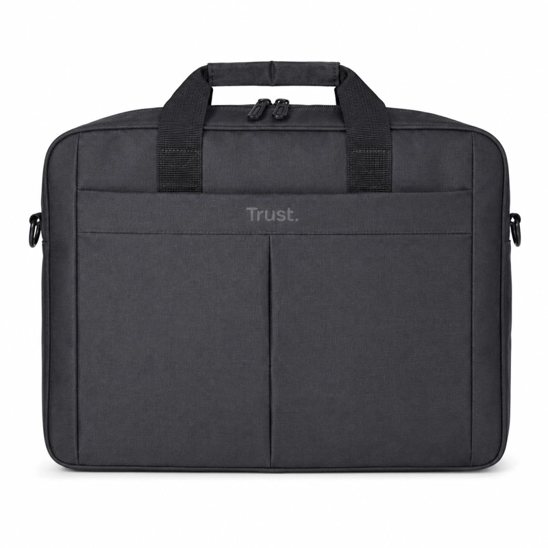 BOLSO PARA NOTEBOOK TRUST PRIMO 16' MAX ULTRA LIVIANO  BLACK - 3