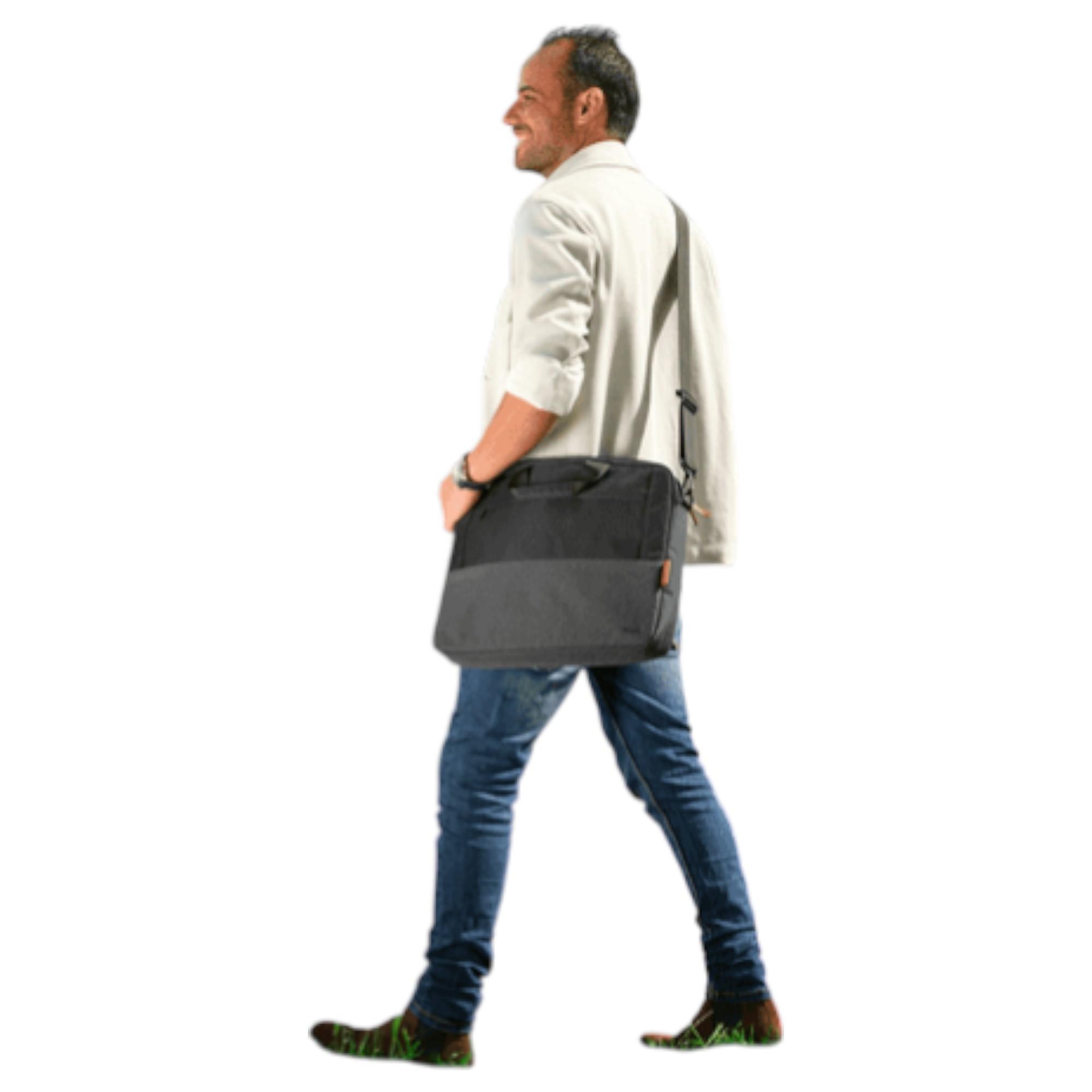 BOLSO NOTEBOOK TRUST LISBOA 16' MAX ULTRADELGADO BLACK - 9