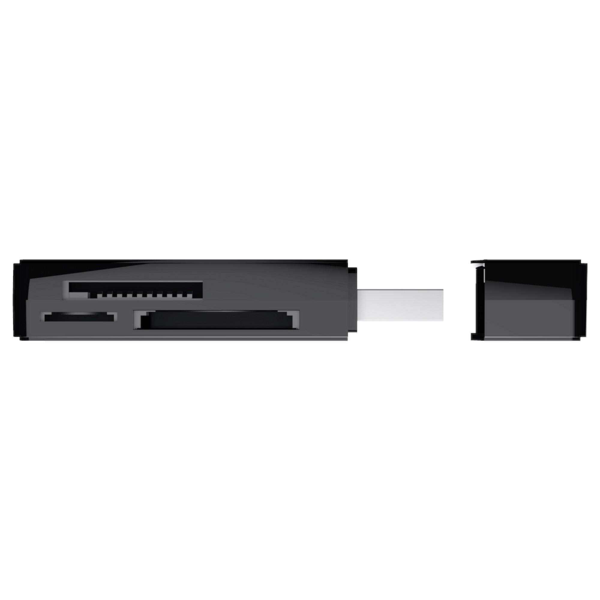 LECTOR DE MEMORIAS MULTIFORMATOS TRUST NANGA USB 3.2 / 5GBPS - 4