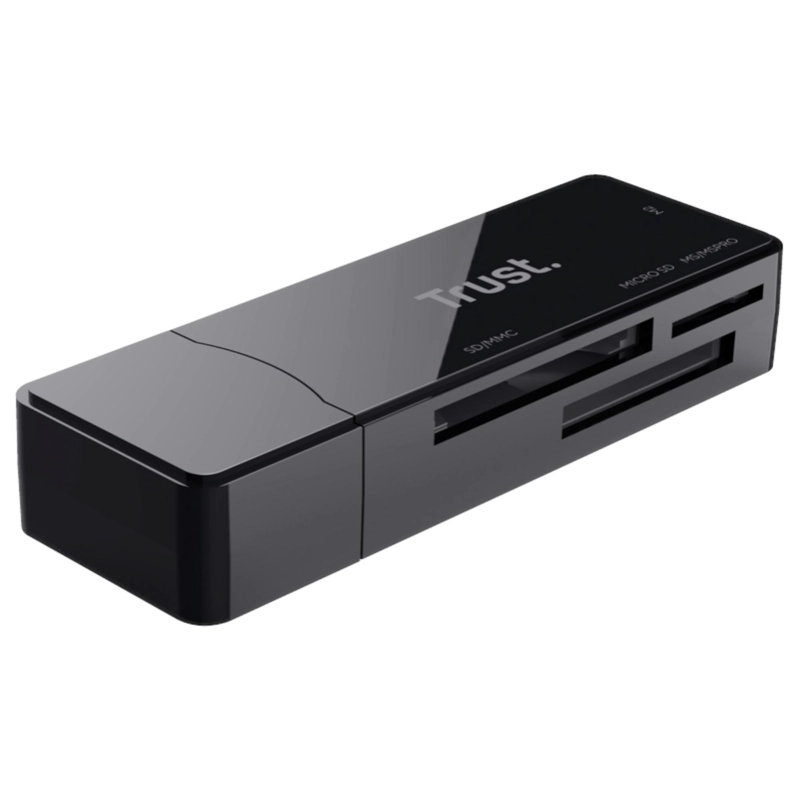 LECTOR DE MEMORIAS MULTIFORMATOS TRUST NANGA USB 3.2 / 5GBPS - 5