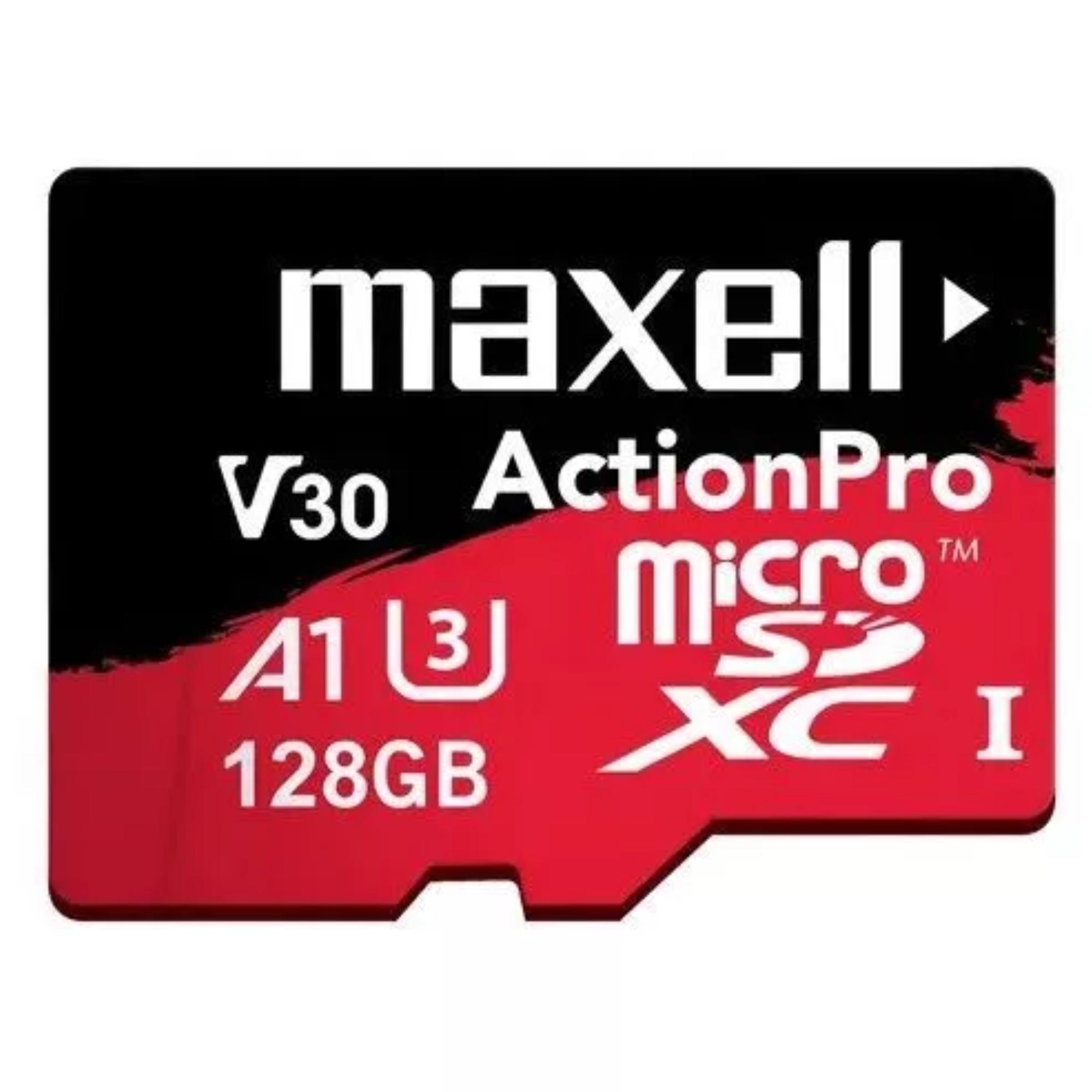 MEMORIA MICROSD MAXELL 128GB CLASE 10 ACTION PRO 8K - 2