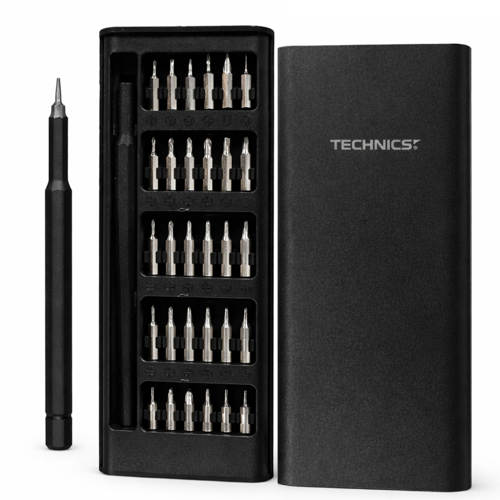 SET DESTORNILLADOR 24PCS IMANTADOS ALTA PRECISION TECHNICS - 4