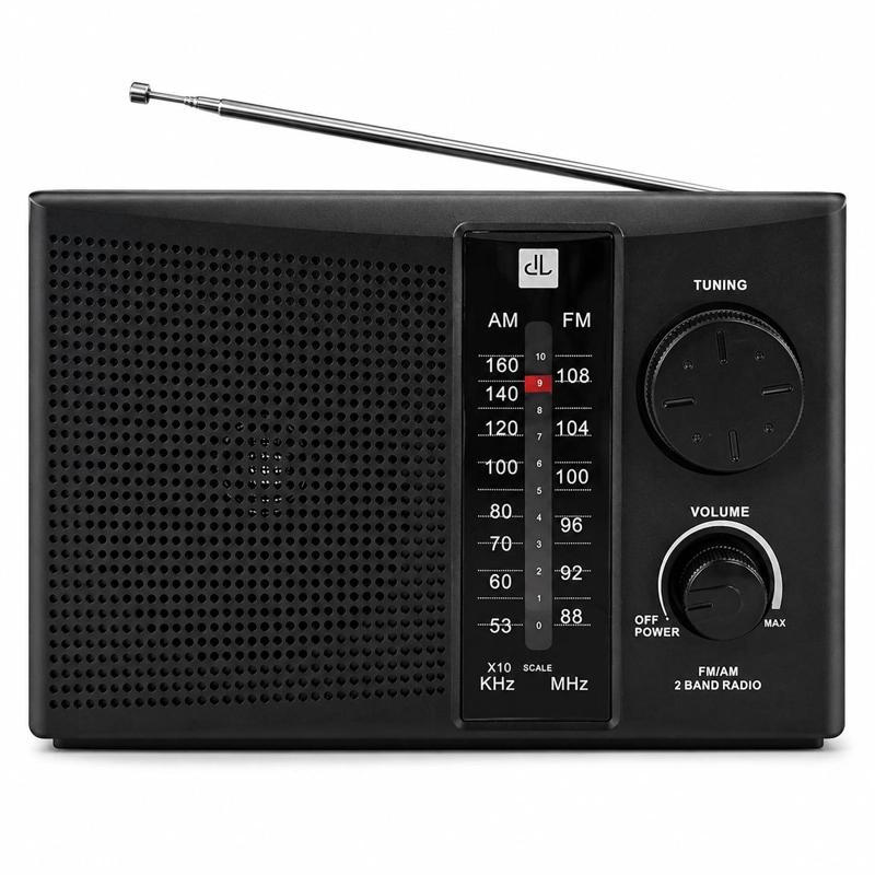 RADIO PORTATIL RECARGABLE Y A PILAS MULTIBANDAS AM/FM / SW - 2