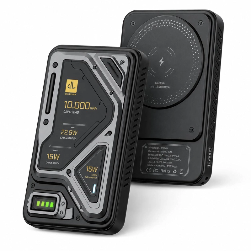 POWERBANK DE CARGA INALAMBRICA INDUCTION ENERGY 10000MAH - 2