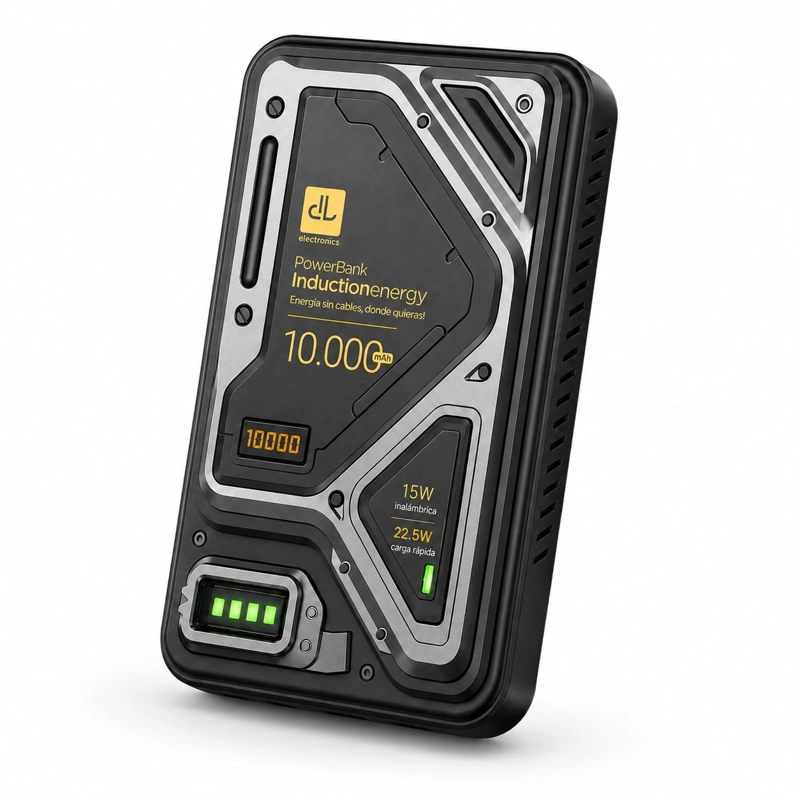 POWERBANK DE CARGA INALAMBRICA INDUCTION ENERGY 10000MAH - 5