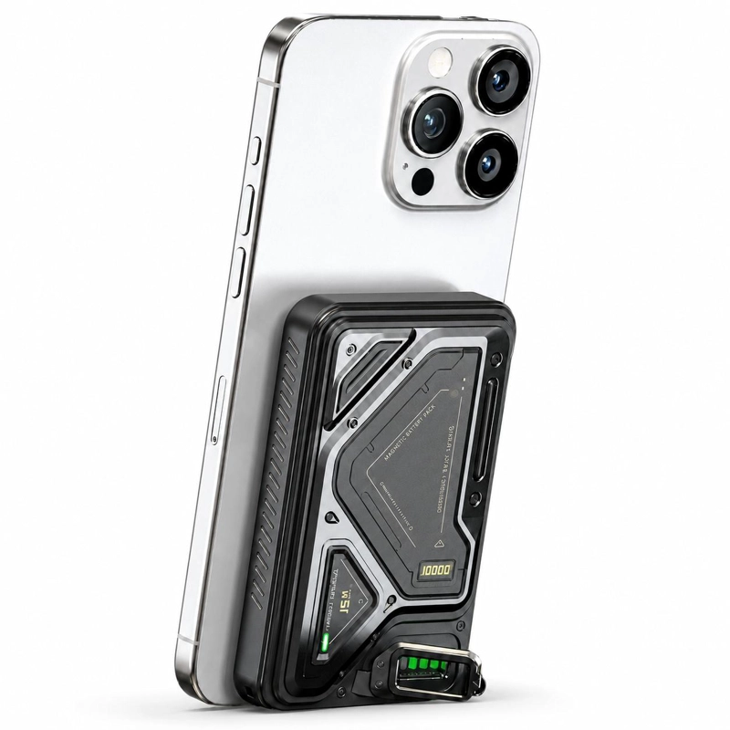 POWERBANK DE CARGA INALAMBRICA INDUCTION ENERGY 10000MAH - 8