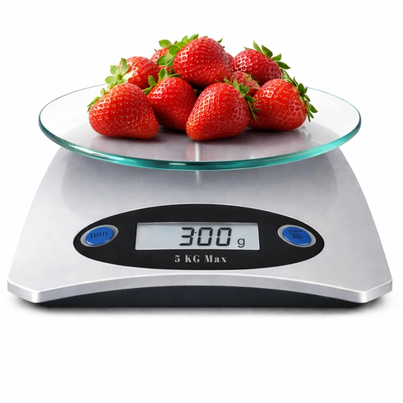 BALANZA DIGITAL DE COCINA CON PANTALLA LCD DE ALTA PRECISION - 7