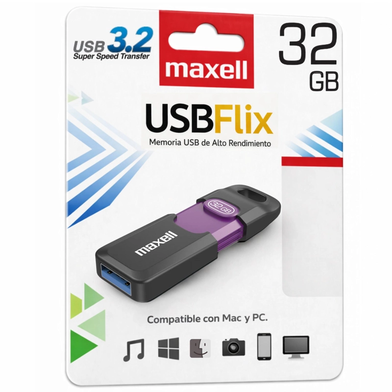 PENDRIVE MAXELL FLIX 32GB USB 3.2 HIGH SPEED - 1