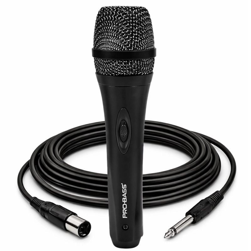MICROFONO PROFESIONAL DINAMICO 3MT PRO-BASS (AUX 6.3 MM) - 2