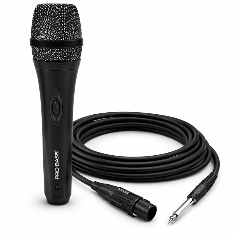 MICROFONO PROFESIONAL DINAMICO 3MT PRO-BASS (AUX 6.3 MM) - 5