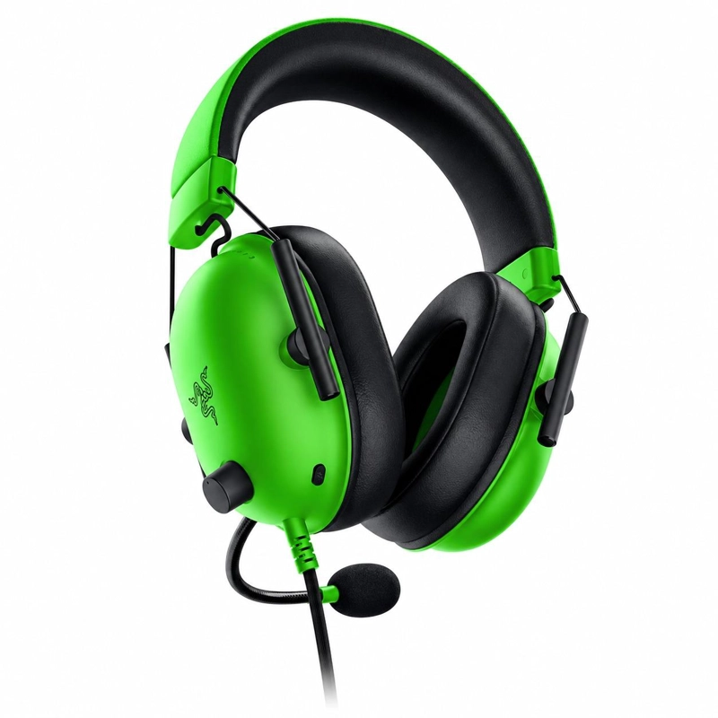 AUDIFONOS GAMER RAZER BLACKSHARK V2 X GREEN MULLTIPLATAFORMA - 3