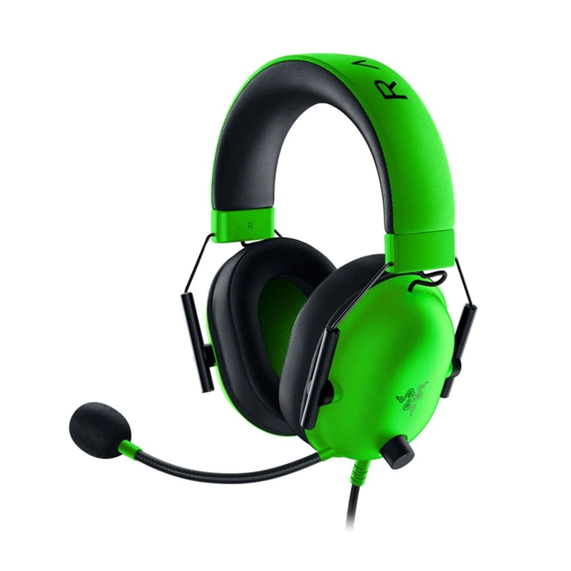 AUDIFONOS GAMER RAZER BLACKSHARK V2 X GREEN MULLTIPLATAFORMA - 4