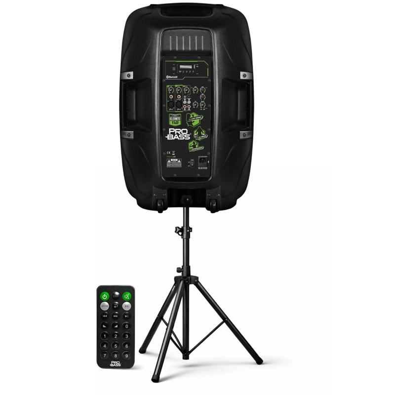 PARLANTE ACTIVO PROBASS 12' 100W RMS CON BLUETOOTH TWS+ATRIL - 6