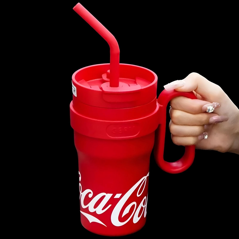VASO TE RMICO GERM COCA-COLA 1100ML RED ACERO INOXIDABLE - 6