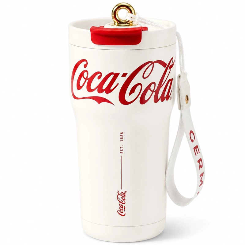 VASO MUG TE RMICO GERM COCA-COLA WHITE INOXIDABLE 700 ML - 2