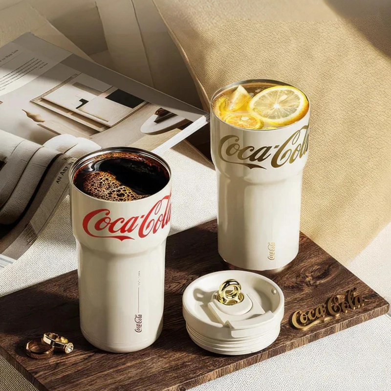 VASO MUG TE RMICO GERM COCA-COLA WHITE INOXIDABLE 700 ML - 5