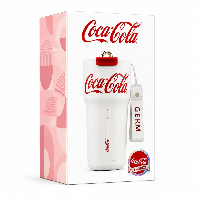 VASO MUG TE RMICO GERM COCA-COLA WHITE INOXIDABLE 700 ML - 7