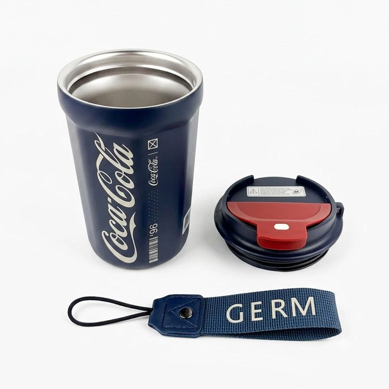 VASO TERMICO MUG GERM COCA-COLA ACERO INOXIDABLE 390ML NAVY - 5
