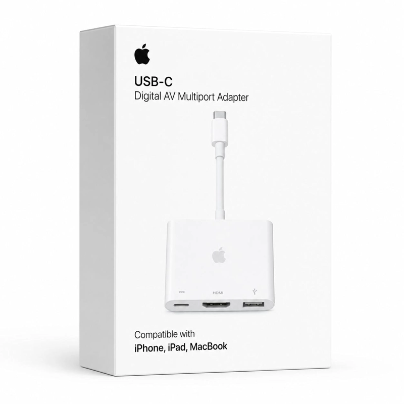 APPLE ADAPTADOR APPLE USB-C A HDMI 4K MULTIPUERTO AV DIGITAL