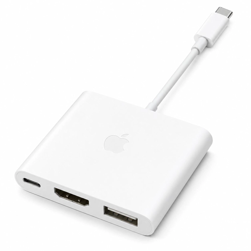 ADAPTADOR APPLE USB-C A HDMI 4K MULTIPUERTO AV DIGITAL - 2